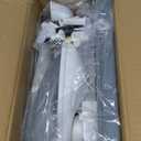 Potty Training Seat, Upgrade 2 in 1 Potty Training Toilet for Toddler, Toddler Toilet Seat for Boys Girls with Support Bar, Anti-Slip Pad and Step Stool (Gray)