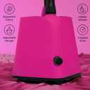 Colorful Standing Garment Steamer for Clothes, 2000W Professional Hanging Clothing Steamer with Stand, Commercial Cloth Fabric Steamers with 1.8L Water Tank for 45min Steaming, Cherry