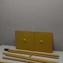 Vincidern 2pcs 8FT Backdrop Stand for Parties/Wedding, Adjustable Height - Heavy Duty Metal Background Stand Decor for Wedding, Birthday Party, Baby Shower, Photoshoot, Gold