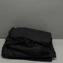 Oudain 4 Sets 3 Piece Soft Microfiber Massage Table Sheets Set Bulk Includes Massage Flat Sheet and Fitted Sheet and Face Rest Cover(Black)