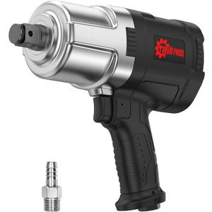 Trivd Frol Air Impact Wrench - 3/4 Inch Air Impact Gun, Up to 2100 Ft.lbs, 6000RPM High Torque Impact Driver, Twin Hammer Pneumatic Impact Wrench for Auto Repair, Tire Shop