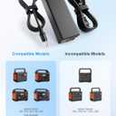 24V 90W AC Adapter Jackery Charger for Jackery Portable Power Station Explorer 160 240 300 500 550 Solar Generator 167Wh 240Wh 293Wh 518Wh Lithium Battery Charging Cord