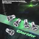 32Pcs Ford F250 F350 Lug Nuts Replacement - M14x1.5 21mm Hex Chrome One-Piece Design, Fits OEM(Stock) Wheel Nuts | OEM No. HCPZ-1012-A & HCPZ-1012-B