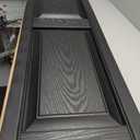 Ekena Millwork Lifetime Vinyl LP2S14X06700BL Standard Two Equal Panel Vinyls, Raised Panel Vinyl Shutters, w/Installation Shutter-Lok's & Matching Screws (Per Pair), 14.75"W x 67"H, Black