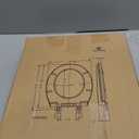 Toilet Seat Round Soft Close 16.5'', Toilet Lid Slow Close Quiet No Slam, Easy Installation & ReleaseSafe PP Material Easy Clean, Comfortable Ergonomic Design, 2 Years Support, White Plastic