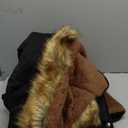 GRACE KARIN Women's Winter Coats Fleece Parkas Anoraks Hooded Military Jacket Coats (XX-Large, Black)