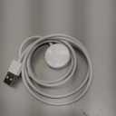 for Apple Watch Charger Magnetic Fast Charging Cable [Portable] Magnetic Wireless Charging Compatible with iWatch Series Ultra/SE/11/10/9/8/7/6/5/4/-[3.3FT] White