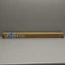 Redi Shade No Tools Original Arch Light Blocking Pleated Fabric Shade White, 72" W x 36" H