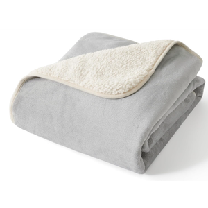 Bedsure Waterproof Dog Blankets for Extra Large Dogs - XL Cat Blanket Washable for Couch Protection, Sherpa Fleece Puppy Blanket, Soft Plush Reversible Throw-XL Furniture Protector, 50x70