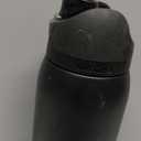 Owala FreeSip Insulated Stainless Steel Water Bottle with Straw, BPA-Free Sports Water Bottle, Great for Travel, 40 Oz, Very, Very Dark