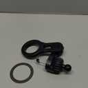 Miracase Phone Holders for Your Car with Metal Hook Clip, Air Vent Cell Phone Stand Car Mount, Universal Automobile Cradle for Garmin GPS Fit iPhone Android and All Smartphones, Dark Black