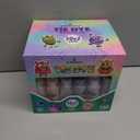 30 Colors Tie Dye Kit, Tie Dye Set for Kids, Pre-Filled Tye Dye Bottles, Non Toxic Permanent Fabric Dye Art Set, Easy DIY Fabric Art - Create Fun (30 Colors)