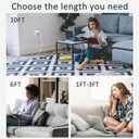 USB C to USB C Charging Cable for Apple 2Pack 6ft,Long Type C to C Fast Charger Cord,for iPhone 17/Air/16/16e/15/Pro/Plus/Pro Max,for MacBook Pro/Air,for iPad Pro12.9/11in,Air 4/5,Mini 6/7 60W