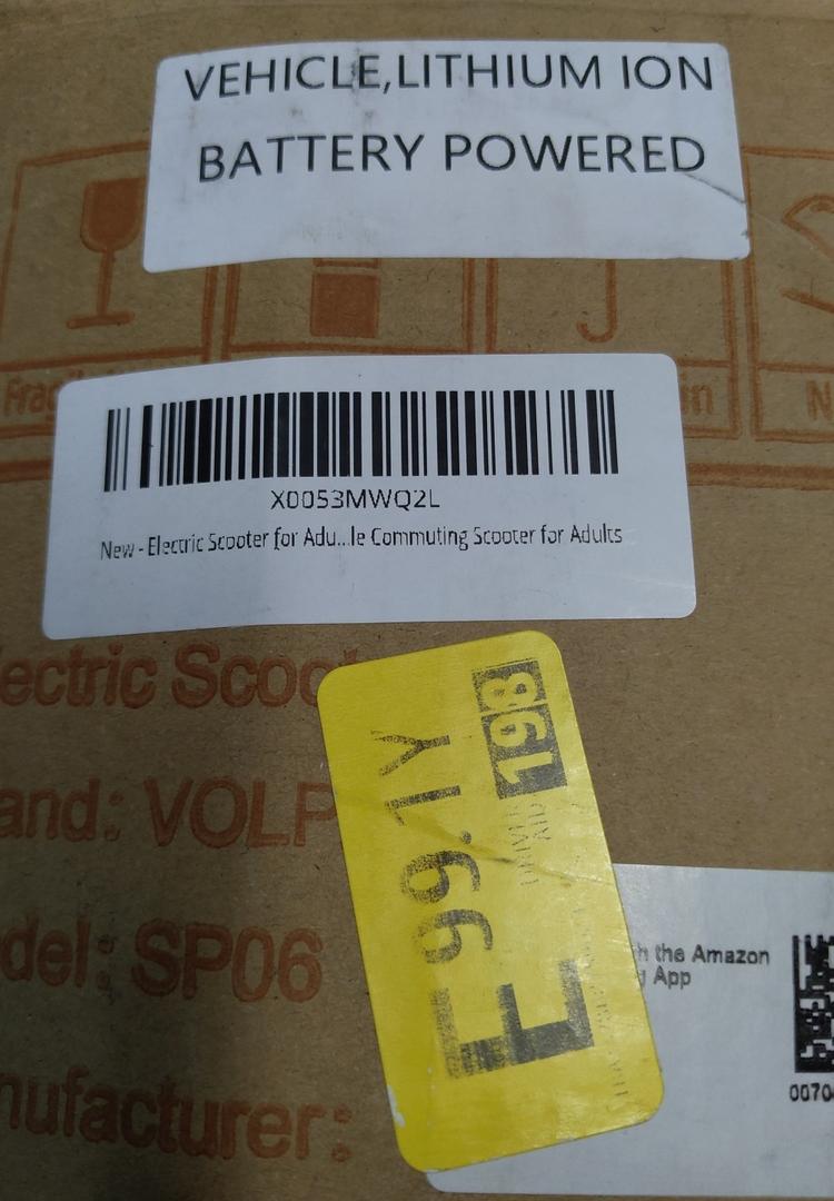 VOLPAM Electric Scooter Adult, 8.5''/10'' Solid Tire, 21-28Miles