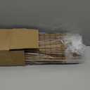 LazBlinds Cordless Bamboo Roman Shades, Privacy Blinds for Interior Windows, Room Darkening Roll Up Bamboo Blinds for Home & Patio, 23.5" W x 64" H, Highfield Teak