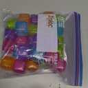 Kikkerland Reusable Ice Cubes, Set of 30, Multicolor (1 inch)