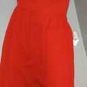 Dress the Population Women's Nicole Sleeveless Bodycon Stretch Midi Sheath Dress (Medium, Rouge)