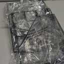 Spacrea Desk Organizers and Accessories, Paper Organizer for Desk with File organizer, Desk Accessories & Workspace Organizers for Catalog & Reference Racks (Black)