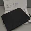 ESR iPad Pro 13 Inch Case with Keyboard (M5/M4, 2025/2024), iPad Pro 13 Keyboard Case with Easy-Set Magnetic Stand, Portrait/Raised Modes for iPad Pro 13, Removable, Rebound 360 Series, Black