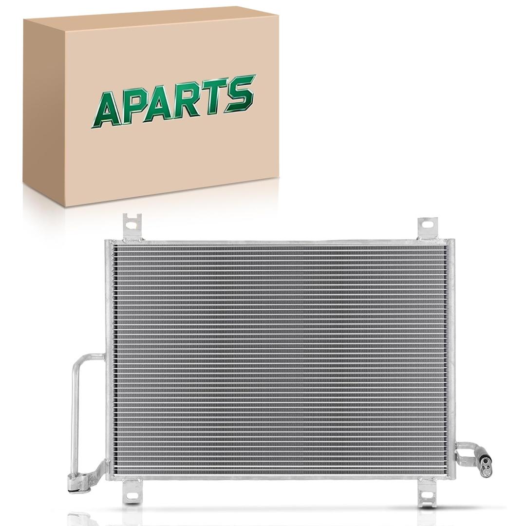 Aparts Air Conditioning A/C Condenser Compatible with Nissan Rogue 2.5L 2008-2013,Rogue Select 2.5L 2014-2015 Replace# 92100JG000