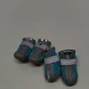 Dog Shoes for Small Dogs, Breathable Dog Boots Paw Protector for Hot Pavement Winter Snow, Dog Booties with Reflective Strips Rugged Anti-Slip Sole for Hardwood Floors Outdoor Walking Blue Size 1 (#1 (Width 1.10 inch) for 2.2-6.6 lbs)