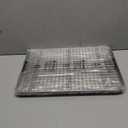 ROTTAY Baking Sheet with Rack Set (2 Pans + 2 Racks), Stainless Steel Cookie Sheet with Cooling Rack, Nonstick Baking Pan, Warp Resistant & Heavy Duty & Rust Free, Size 16 x 12 x 1 Inches