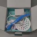 Voraiya Ultrasonic UV Cleaner for Dentures, Aligner, Retainer, Whitening Trays, Night Dental Mouth Guard, Toothbrush Head, Ultrasonic Jewelry Cleaner Machine for all dental Appliances, Diamon (White)