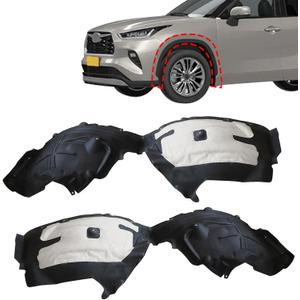 1 Pair Front Left & Right Side Fender Liners, Compatible with Toyota Highlander 2020-2023 Replace# 538060E170 538050E170 TO1248240 TO1249240, Front Wheel Fender Splash Set
