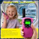 Rechargeable Walkie Talkies for Kids, Walkie Talkie Toys for Girls Boys, Outdoor Toys/Outside Games for Kids, Gifts for 3 4 5 6 7 8 9 10 Year Old Kids Girls Boys