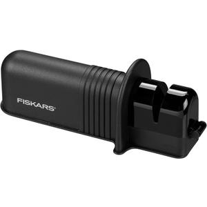 Fiskars Axe and Knife Blade Sharpener - Outdoor and Backyard Tools - Black