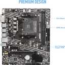 MSI A520M-A PRO Gaming Motherboard (AMD Ryzen 5000, AM4, DDR4, PCIe 3.0, SATA 6Gb/s, M.2, USB 3.2 Gen 1, DVI/HDMI, Micro-ATX)