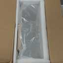 Niteangel Small Animal Sand-Bath Box: - Acrylic Critter's Sand Bath Shower Room & Digging Sand Container for Hamsters Mice Lemming Gerbils or Other Small Pets (Rectangle, Birch-Wood)