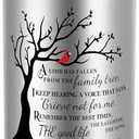 SOITIS Small Urns for Human Ashes Keepsake, 3.54 Inch Mini Urn for Human Ashes, Memorial Keepsake for Men Women, Cremation Urns for Adult Female Male - Tree of Life Silver Funeral Urn
