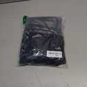 Women's One Shoulder Dress Sleeveless Midi Dresses Asymmetric Ruffle Bodycon Cocktail Party Dress (Medium, Navy)