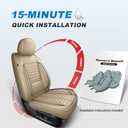 RAWAKORW Fit for Hyundai Santa Fe Seat Covers 2007-2026 Full Set