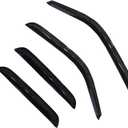 Window Visors Rain Guards Deflectors - 4-Pack Side Window Deflector Vent Shade for Car Windows Tape-On Outside Mount Acrylic Sun Rain Guard Replacement for Silverado Sierra Extended Cab 1999-2006