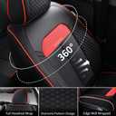 FLORICH Seat Covers, Front Seat Covers 2 PCs, Automotive Seat Cover for Cars, Luxury Leather Universal Seat Cover Accessories Fit for Most Cars SUV Truck Sedans(Blue)