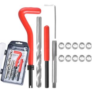 JoyTube Thread Repair Kit, Stainless M12 x 1.25mm Thread Repair Insert Kit Compatible Hand Tool Set for Auto Repairing