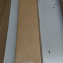 HESTIA No Drill Roman Shades for Indoor Windows, White, 23" W x 64" H