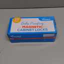 20 Pack Magnetic Cabinet Locks Baby Proofing - Vmaisi Children Proof Cupboard Drawers Latches - Adhesive Easy Installation (Standard)