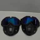 Airsoft Mask Full Face, Paintball Mask, Tactical Mask, Motorcycle Helmet Goggles with Removable Face Mask for Men Women