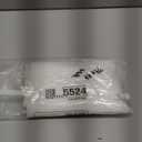 vctops Solid Color Sheer Voile Window Curtains Light Filtering Tie Up Shade Adjustable Balloon Drapes Treatment for Small Window,1 Panel (39" x 47",White)