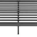 ZIYOO King Bed Frames, 12 Inches Platform Bed Frame, 3500lbs Heavy Duty Steel Slat, Non-Slip Design, No Box Spring Needed, Easy Assembly, Quiet Noise Free, Under Bed Storage Space, Black