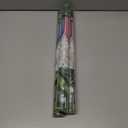 3 x Window Privacy Film Stain Glass Window Film Rainbow Window Film Window clings Non-Adhesive Reusable Decorative for Room (Mistletoe Rainbow, 17.5 x 78.7 in)