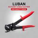 Ratchet Cable Cutter, Heavy Duty Wire Cutter for Aluminum Copper Cable up to 240mm, Ratcheting Wire Cutting Hand Tool