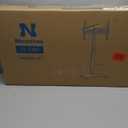 Mobile TV Stand with Power Outlet, Tilting & Swivel Rolling TV Cart for 32-75 Inch TVs, Height Adjustable Portable TV Stand with Shelf, Portrait/Landscape, 88 lbs Capacity, Max VESA 600x400mm