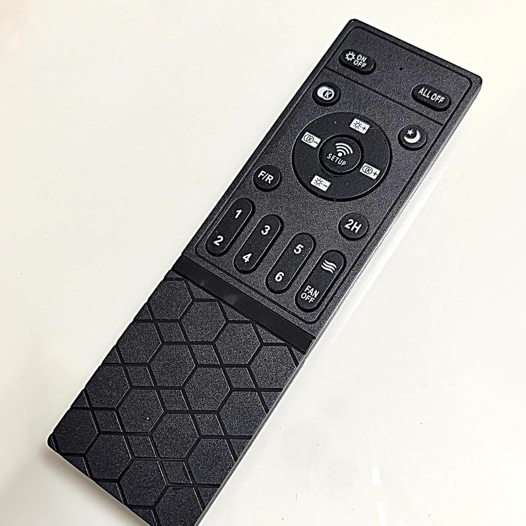 Remote Control for Ceiling Fan with Light, Compatible LP-FSD01, LP-FSD02, LP-FSD03, LP-FSD04, LP-FSD05, LP-FSD06, Ceiling Fan with Light Remote Control