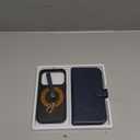 OCASE for iPhone 17 Pro Detachable Wallet Case with Card Holder, 2 in 1 PU Leather Flip Folio with RFID Blocking Stand Wrist Strap Shockproof Phone Cover 6.3 Inch 2025, Blue