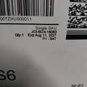 JOYIN 24'' Pre-Lit Christmas Wreath with Warm Lights, Large Lighted Christmas Wreaths for Front Door, Windows, Living Room, Xmas Indoor & Outdoor Holiday Decorations, Battery Operated (Exp: August 11, 2027)