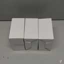 Zopeal 24 Pcs Ceramic Tiles for Crafts Coasters Include Unglazed White Ceramic Tiles with Cork Backing Pads Use with Alcohol Ink Acrylic Pouring for DIY Project Gift (Square) (White, Burly Wood)